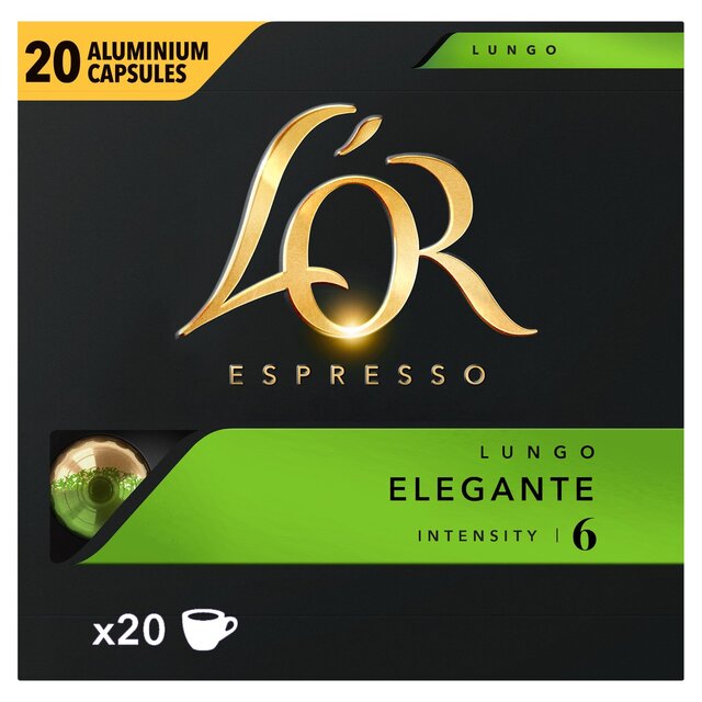 L'OR Espresso Elegante Coffee Pods x20 Intensity 6 thumbnail 2