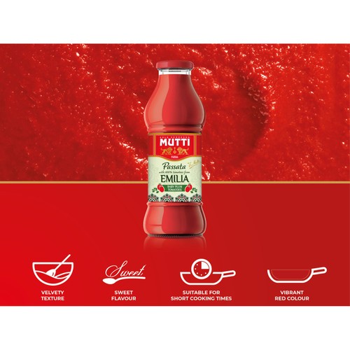 Mutti Baby Plum Italian Tomato Passata - Sweet & Smooth thumbnail 3