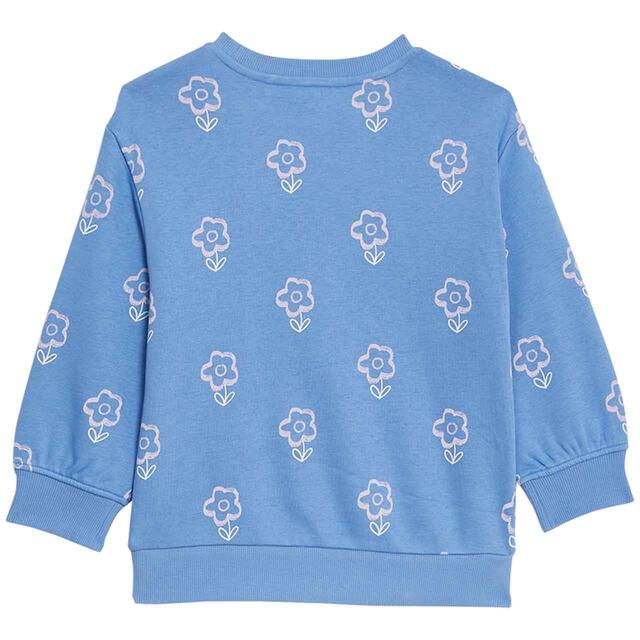 M&S Printed Sweatshirt, 2-7 Years, Blue thumbnail 2