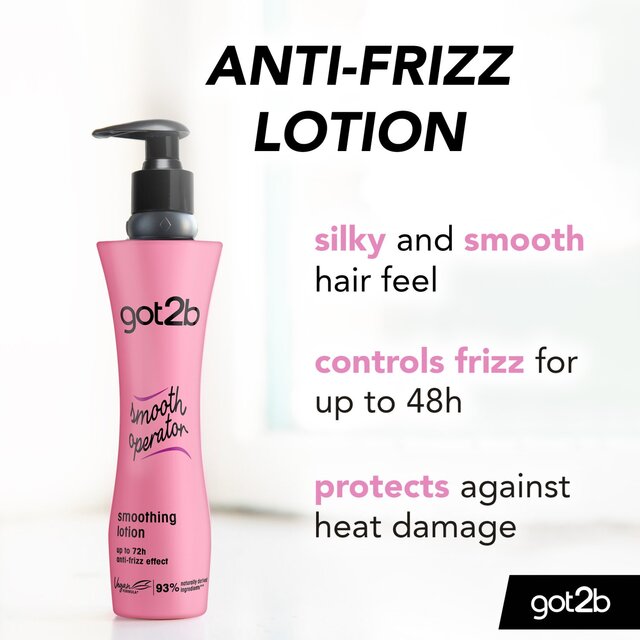 got2b Anti Frizz Hair Lotion Smooth Operator, Heat Protection thumbnail 3