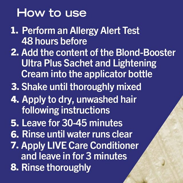 Schwarzkopf Live Intense Lightener Permanent Hair Dye 00A Absolute Platinum thumbnail 3