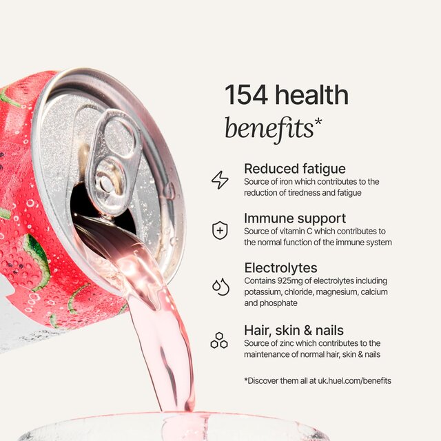 Huel Daily Vitamin Watermelon Sparkling Multivitamin Energy Drink thumbnail 5