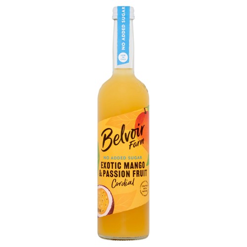 Belvoir Farm No Added Sugar Mango & Passionfruit Cordial