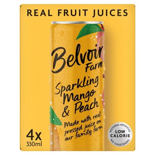 Belvoir Farm Delicious & Light Mango & Peach