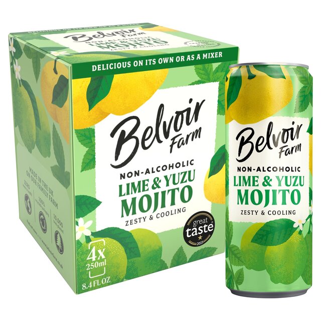 Belvoir Farm Non Alcoholic Lime & Yuzu Mojito