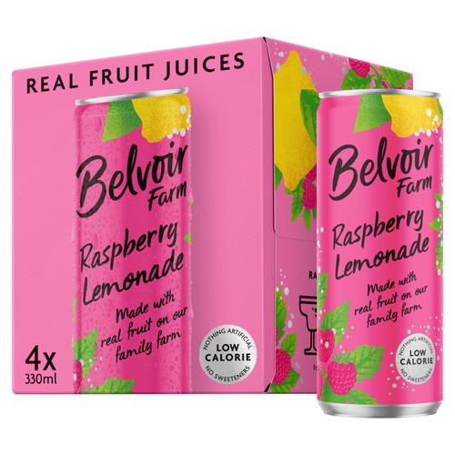 Belvoir Farm Delicious & Light Raspberry Lemonade thumbnail 2