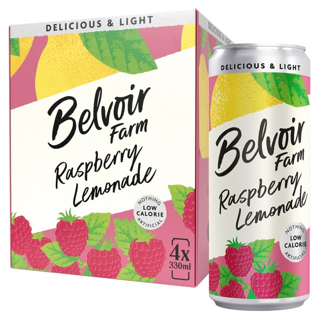 Belvoir Farm Delicious & Light Raspberry Lemonade