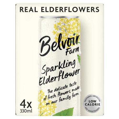 Belvoir Farm Delicious & Light Sparkling Elderflower