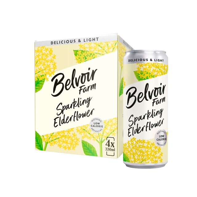 Belvoir Farm Delicious & Light Sparkling Elderflower thumbnail 2