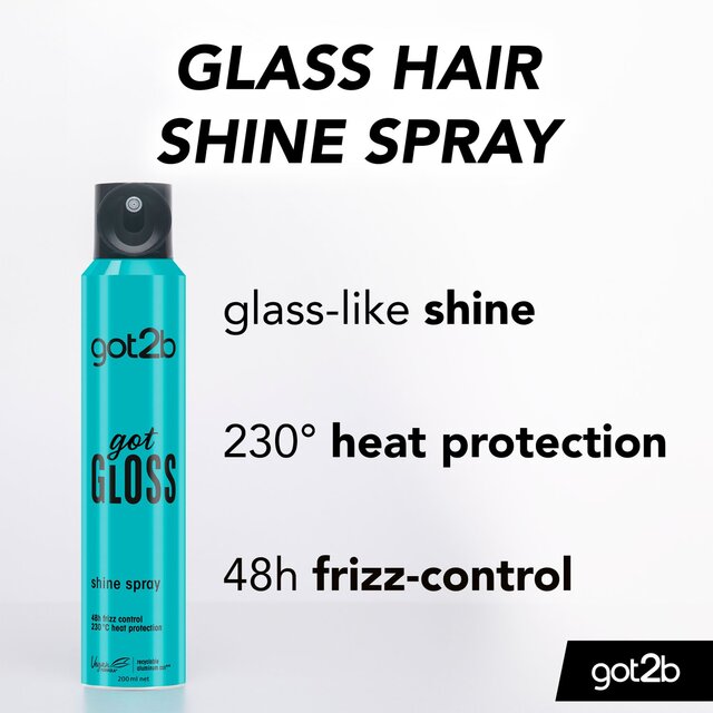 got2b gotGLOSS Hair Spray Finish for Glossy and Glass-like Hair thumbnail 4