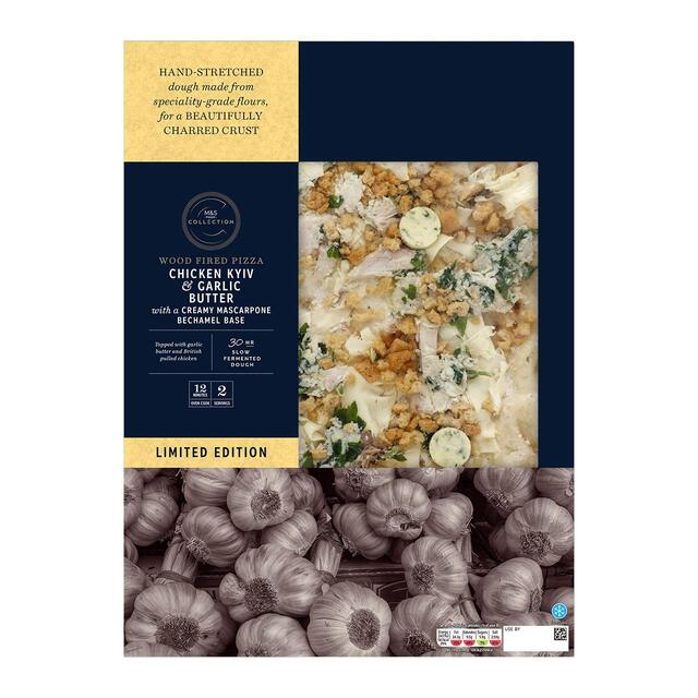 M&S Collection Chicken Kyiv Pizza with Roasted Garlic Butter thumbnail 2
