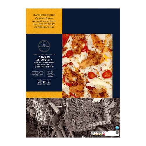 M&S Collection Chicken Arrabbiata Pizza thumbnail 2