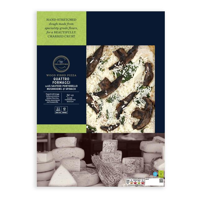 M&S Collection Quattro Formaggi Pizza thumbnail 2