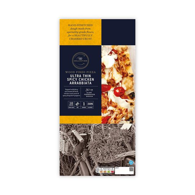 M&S Collection Ultra Thin Spicy Chicken Arrabbiata Pizza thumbnail 2