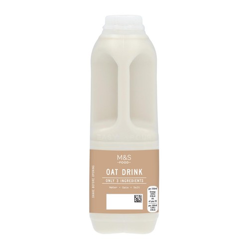 M&S Only 3 Ingredients Oat Drink thumbnail 2