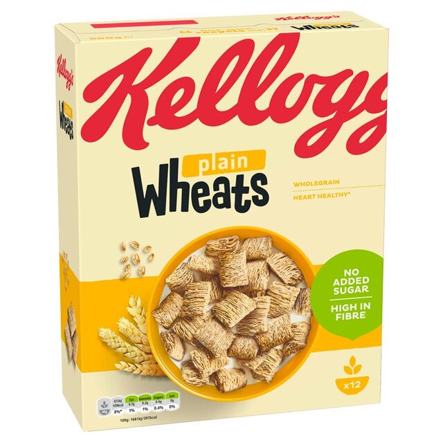 Kellogg's Wheats Plain Breakfast Cereal thumbnail 2