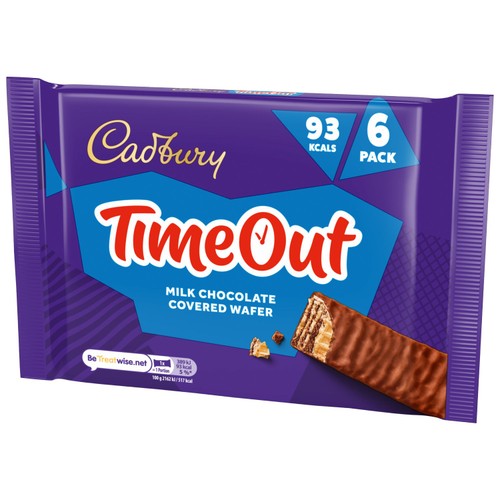 Cadbury Timeout Milk Chocolate Wafer Bar Multipack thumbnail 3