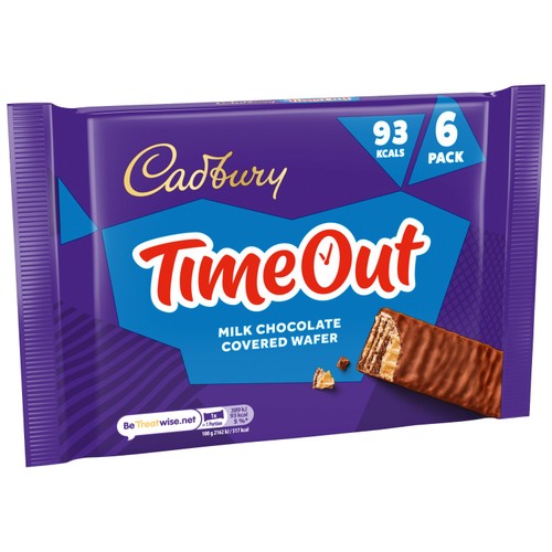 Cadbury Timeout Milk Chocolate Wafer Bar Multipack thumbnail 4