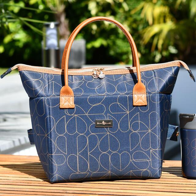 Beau & Elliot Navy Convertible Lunch Bag thumbnail 3