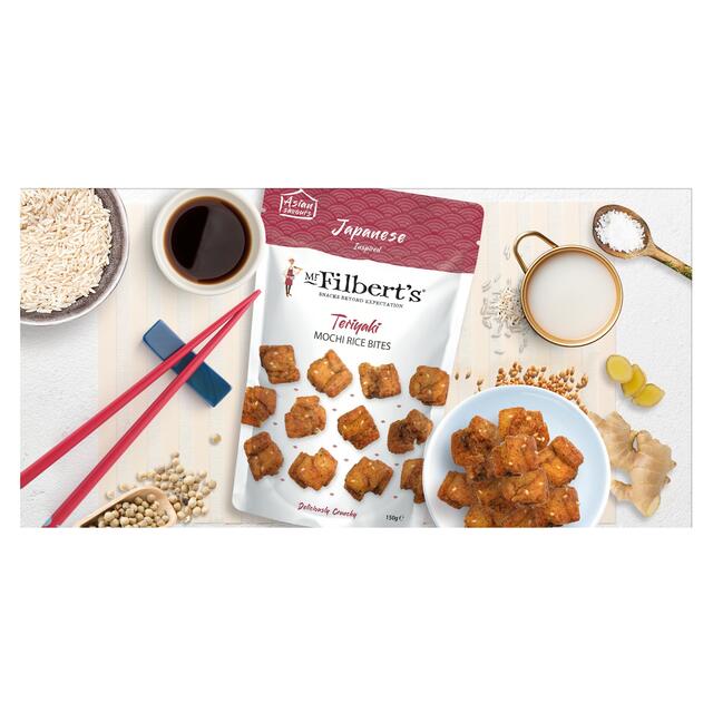 Mr Filberts Teriyaki Mochi Rice Crackers thumbnail 3