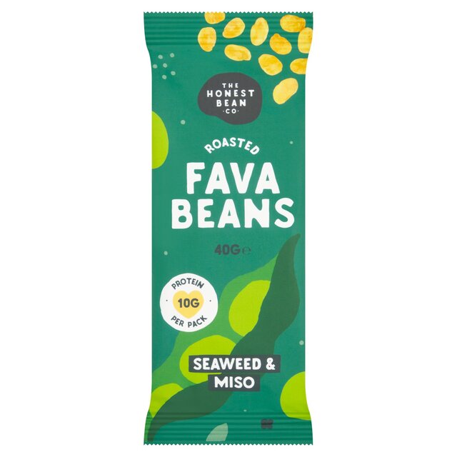 Honest Bean Roasted Fava Beans  Seaweed & Miso