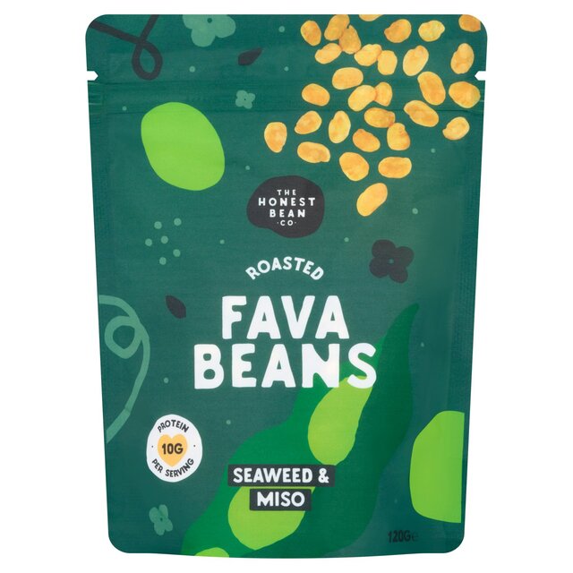 Honest Bean Roasted Fava Beans  Seaweed & Miso