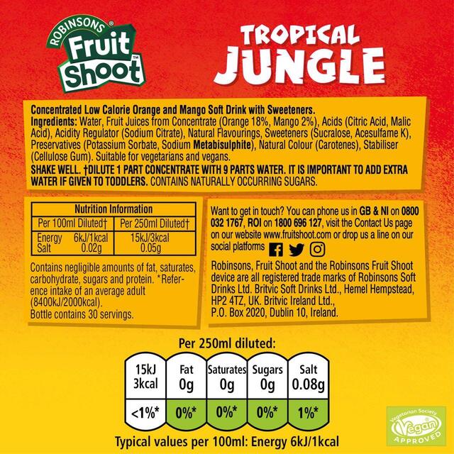 Fruit Shoot Tropical Jungle Squash thumbnail 5