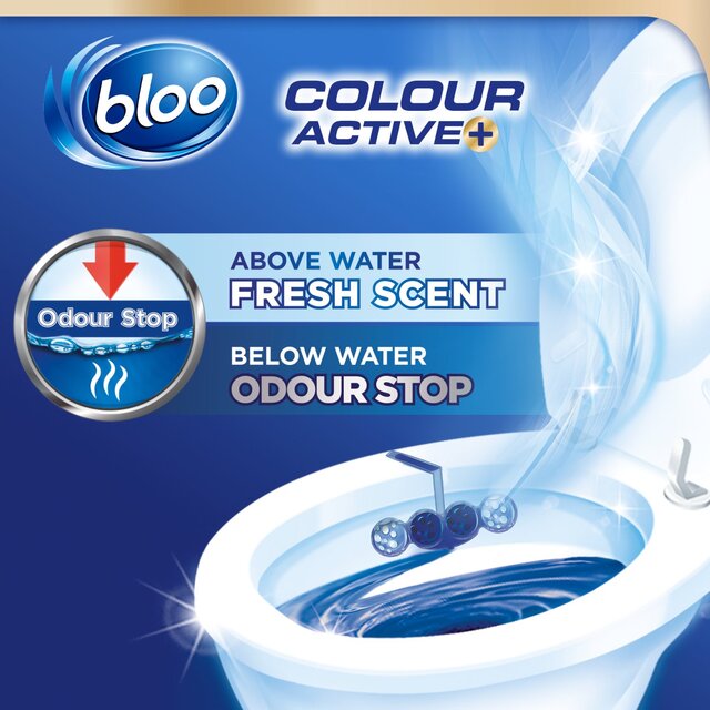Bloo Colour Active+ Bleach Toilet Rim Blocks thumbnail 4