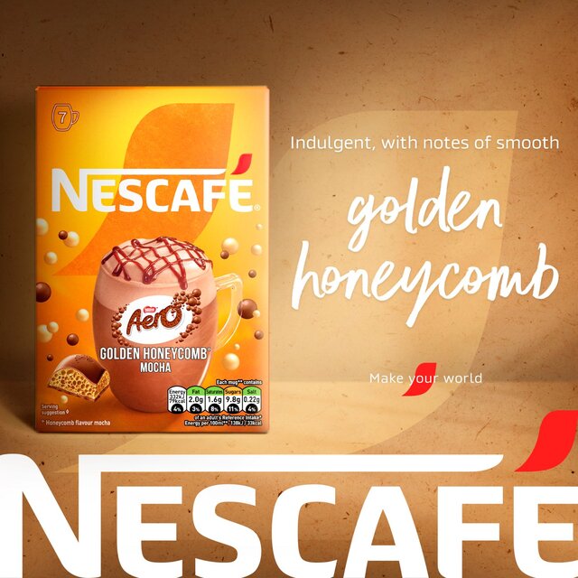 Nescafe Golden Honeycomb Aero Mocha 7 Sachets thumbnail 6