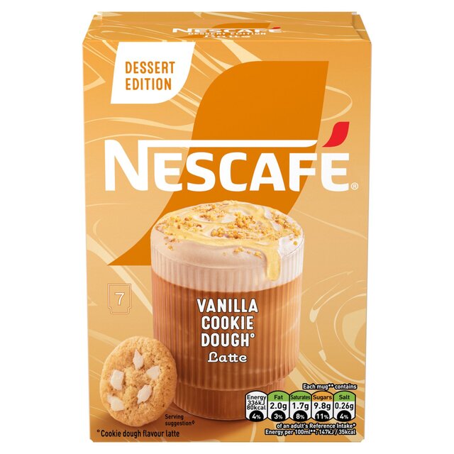Nescafe Vanilla Cookie Dough Latte thumbnail 2
