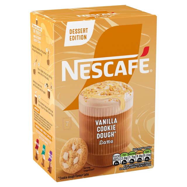 Nescafe Vanilla Cookie Dough Latte thumbnail 3