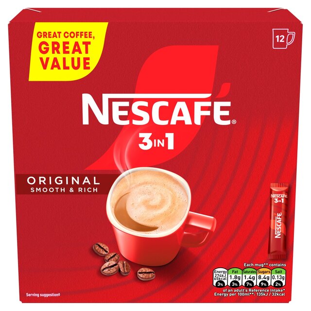 Nescafe Original 3in1 Box 12pk thumbnail 2