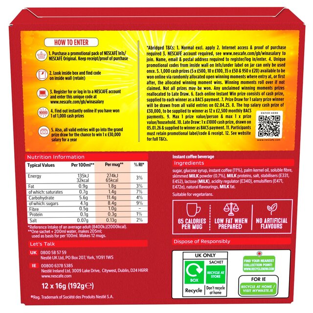 Nescafe Original 3in1 Box 12pk thumbnail 6