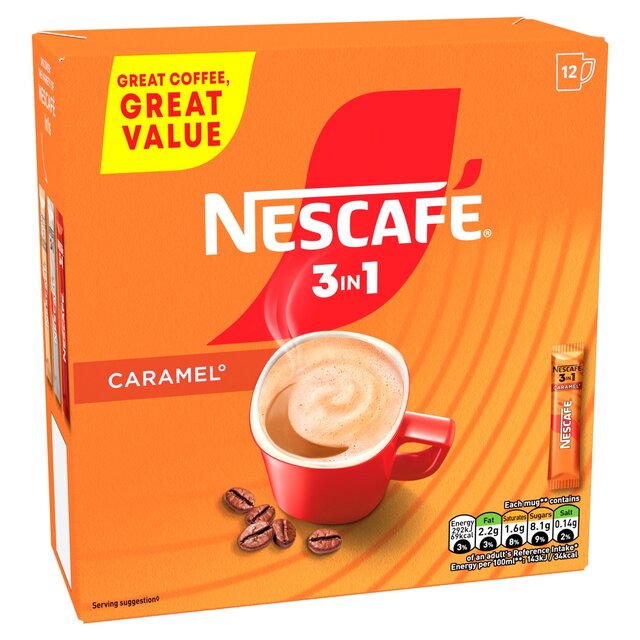Nescafe Original 3in1 Caramel Box 12pk thumbnail 3