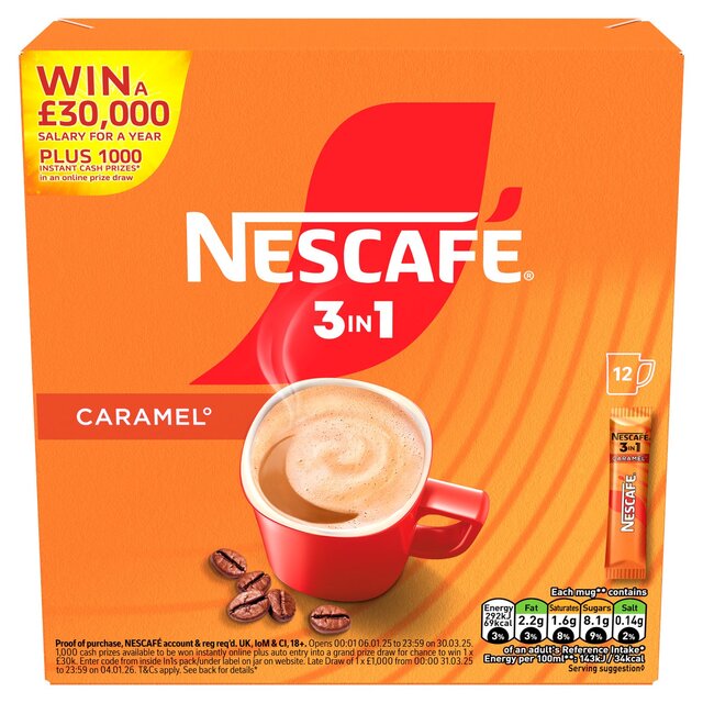 Nescafe Original 3in1 Caramel Box 12pk thumbnail 7