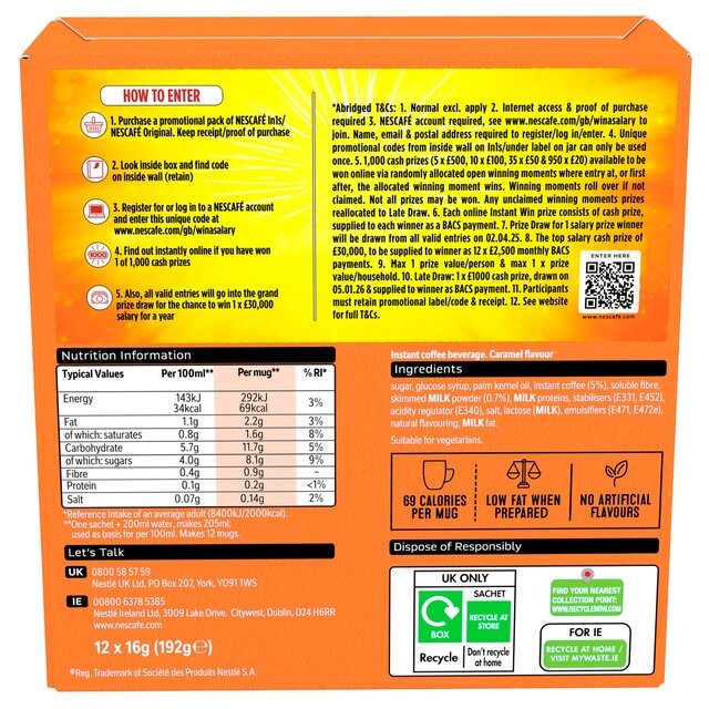 Nescafe Original 3in1 Caramel Box 12pk thumbnail 8