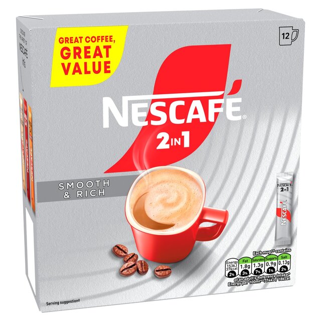 Nescafe Original 2in1 Box 12pk thumbnail 2