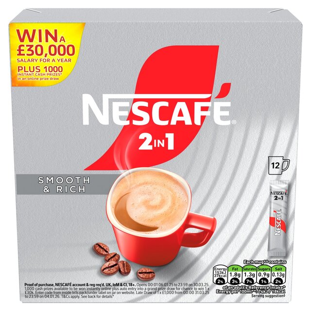 Nescafe Original 2in1 Box 12pk thumbnail 7