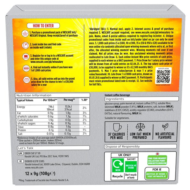 Nescafe Original 2in1 Box 12pk thumbnail 8