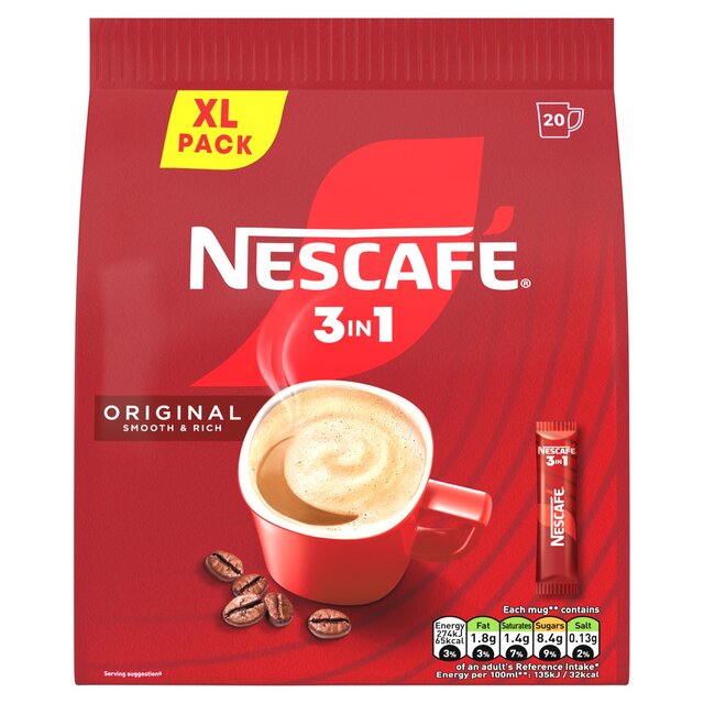 Nescafe Original 3in1 Bag 20pk thumbnail 2