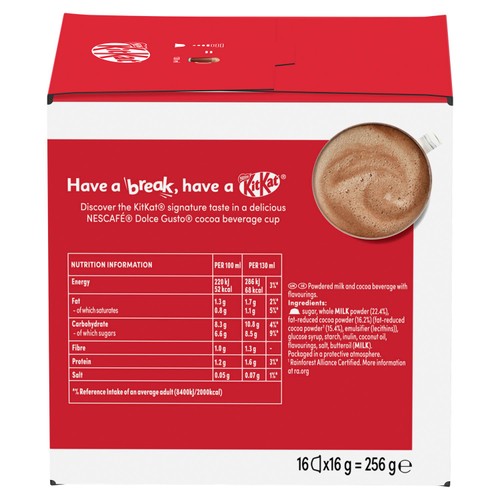 Nescafe Dolce Gusto Kit Kat 16 Coffee Pods thumbnail 7