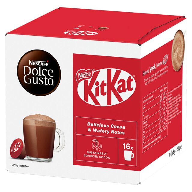 Nescafe Dolce Gusto Kit Kat 16 Coffee Pods thumbnail 7