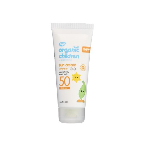 Organic Children Sun Cream SPF50 Lavender