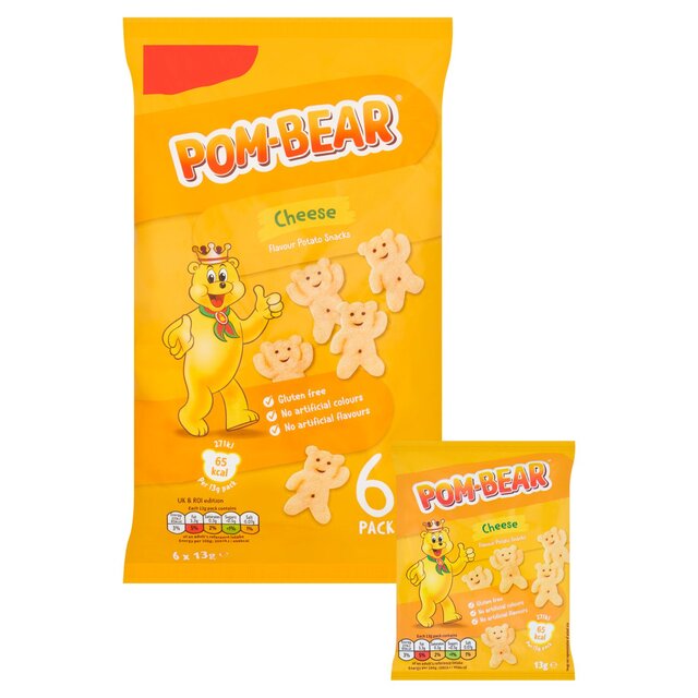 Pom-Bear Cheese Multipack Crisps thumbnail 5