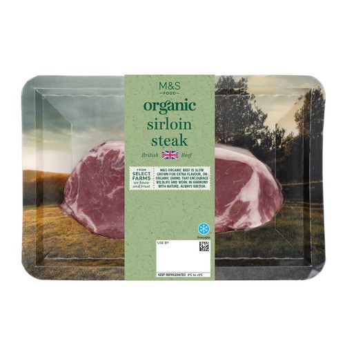 M&S Organic Sirloin Steak thumbnail 2