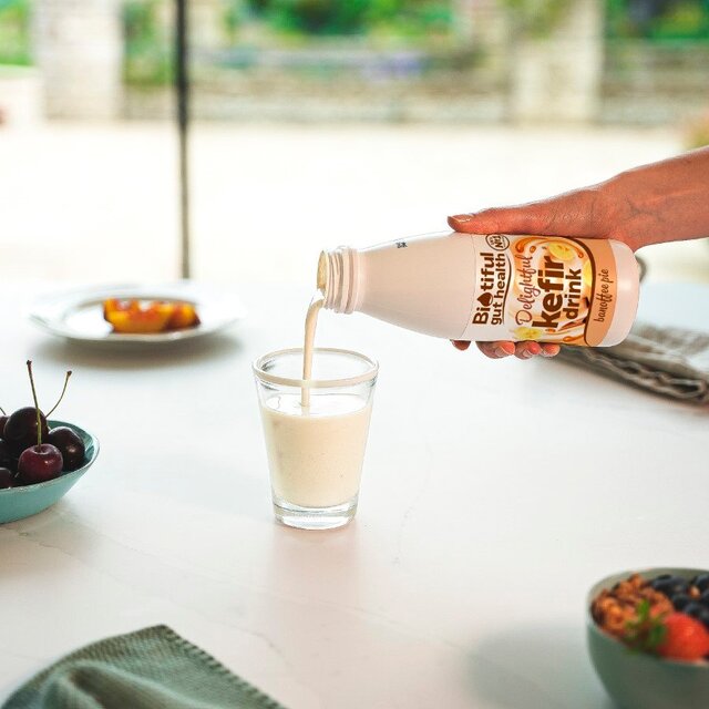 Biotiful Gut Health Delightful Banoffee Kefir Drink thumbnail 3