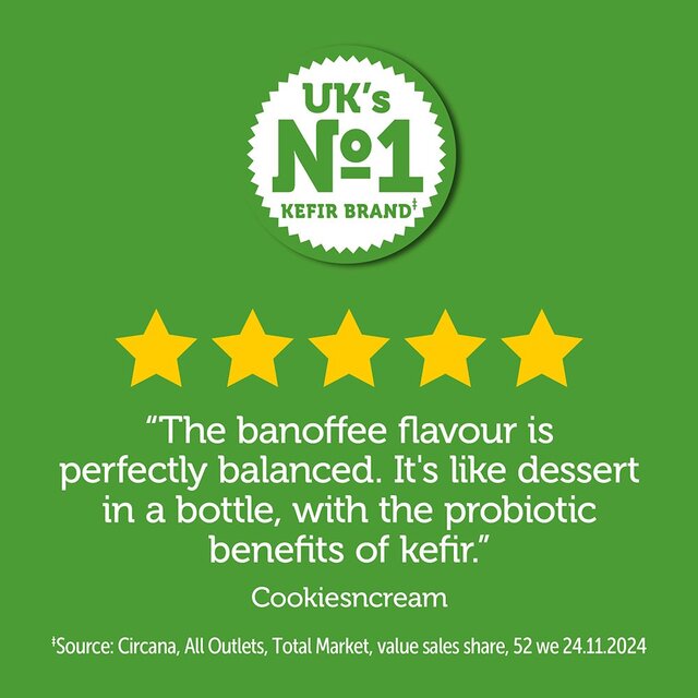 Biotiful Gut Health Delightful Banoffee Kefir Drink thumbnail 5