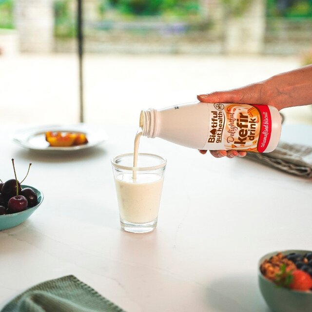 Biotiful Gut Health Delightful Caramelised Biscuit Kefir Drink thumbnail 2