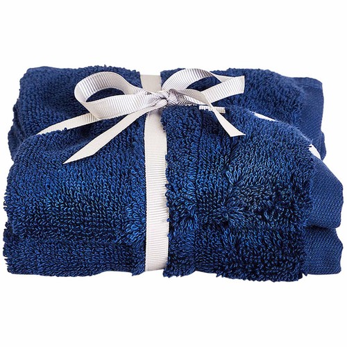 M&S Collection Ultimate Turkish Cotton Face Towels Midnight, 2 Pack thumbnail 2