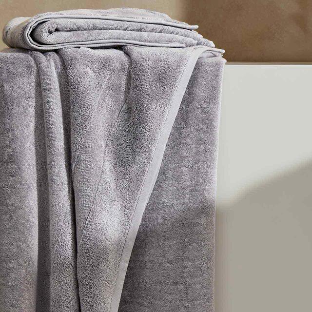 M&S Collection Ultimate Turkish Cotton Bath Towel, Silver Grey thumbnail 3